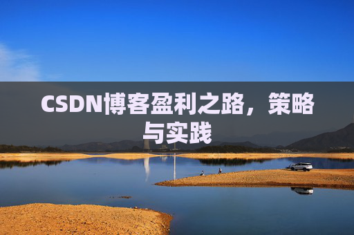 CSDN博客盈利之路,策略与实践